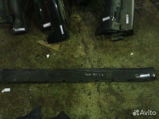 Порог левый Skoda Yeti Шкода Йети
