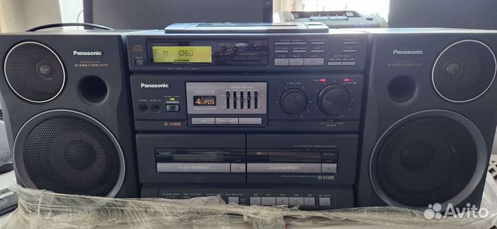 Легендарный раритет panasonic RX-DT 680