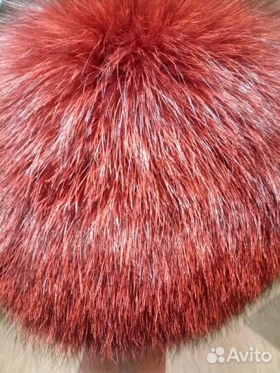 Шапка из чернобурой лисы Kussenkovv