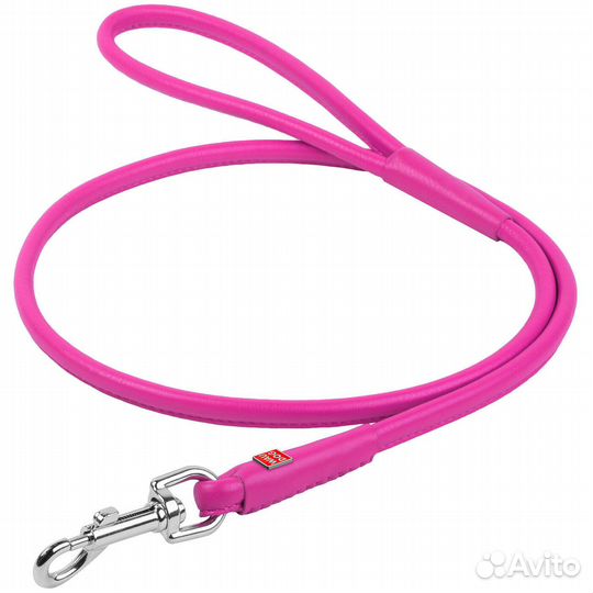 Поводок waudog Glamour круглый (ширина 4 мм, длина