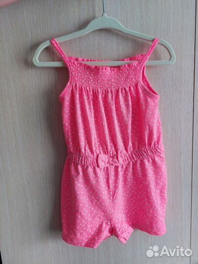 Пакет летней одежды для девочки 74