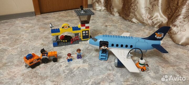 Лего дупло Самолет (Lego Duplo 5595 Аэропорт)