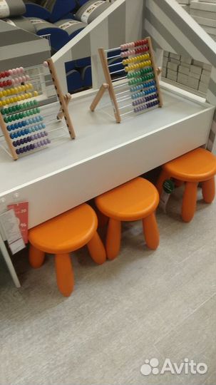Детский стол и стульчик Mammut IKEA