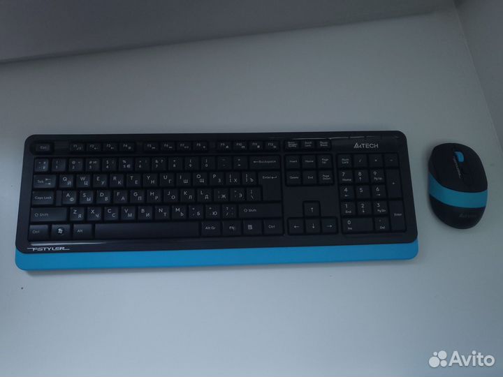 Клавиатура+мышь беспроводная A4Tech Fstyler FG1010