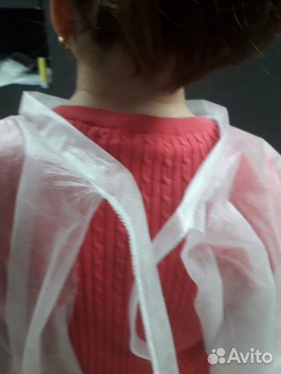 Халаты Одноразовые из спандбонда на манжетах