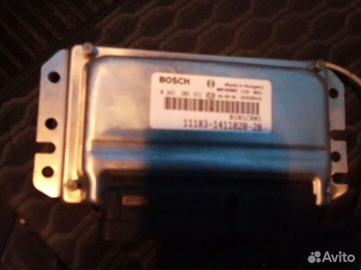 Эбу мозги на ваз kalina 1