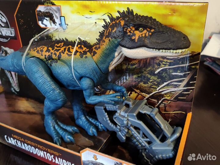 Jurassic World Кархародонтозавр мегаразрушитель