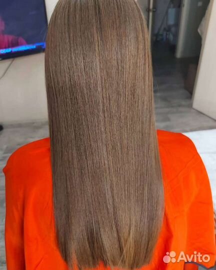 Кератиновое выпрямление волос/ботокс