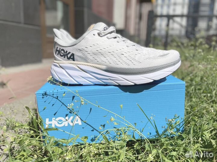 Спортивные кроссовки hoka clifton 8 41 размер