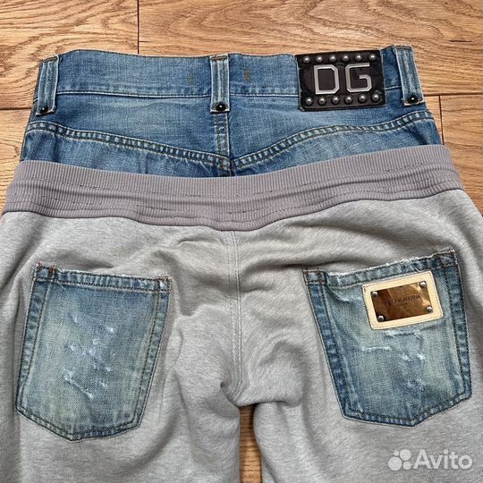 Dolce Gabbana Double Waist штаны vintage