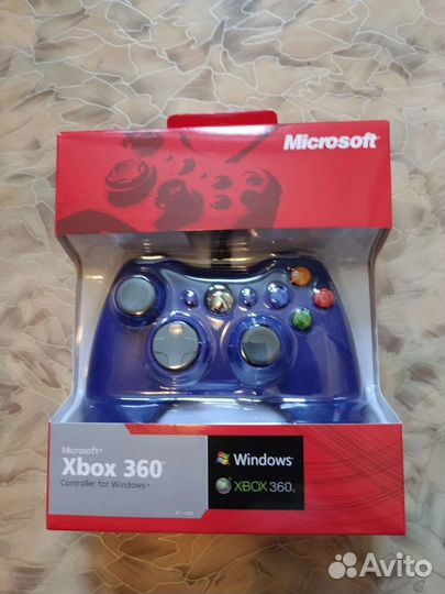 Джойстик Xbox 360 проводной (новый)