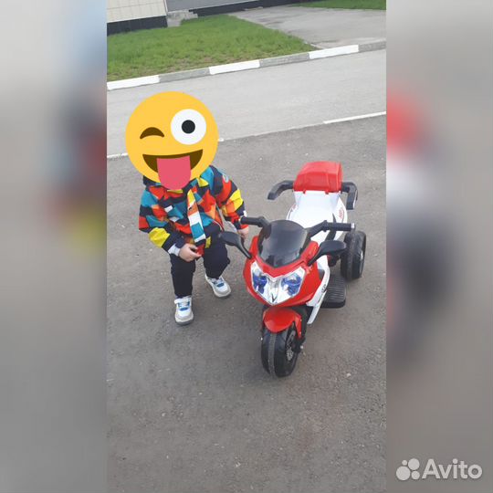 Детский электро мотоцикл