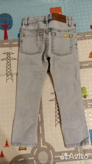 Джинсы для девочки 98