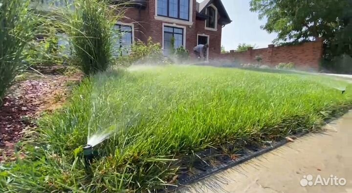 Автополив газона