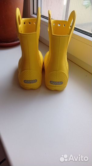 Сапоги детские Crocs c8, 25размер