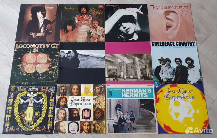 U2, Jimi Hendrix, Jesus Christ Superstar,Creedence