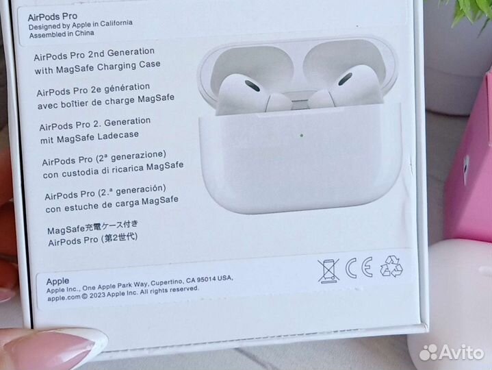 Airpods PRO 2 топовое качество шумоподавление 100