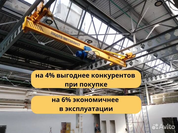 Устойчивый ручной козловой кран