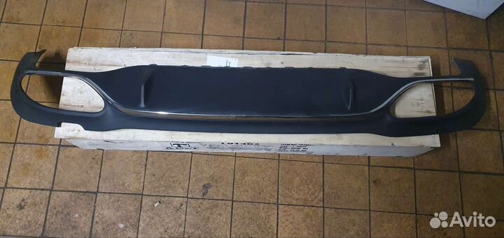 Диффузор заднего бампера E Class w213 в сборе AMG