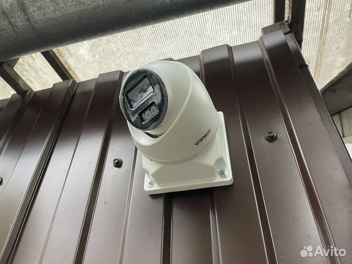 Камера видеонаблюдения с установкой