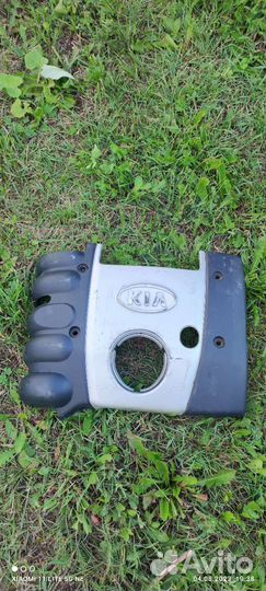 Kia sportage 1 декоративная крышка двигателя