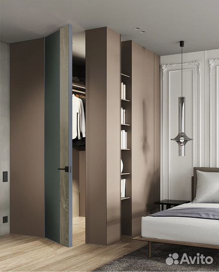 Двери скрытого монтажа invisible