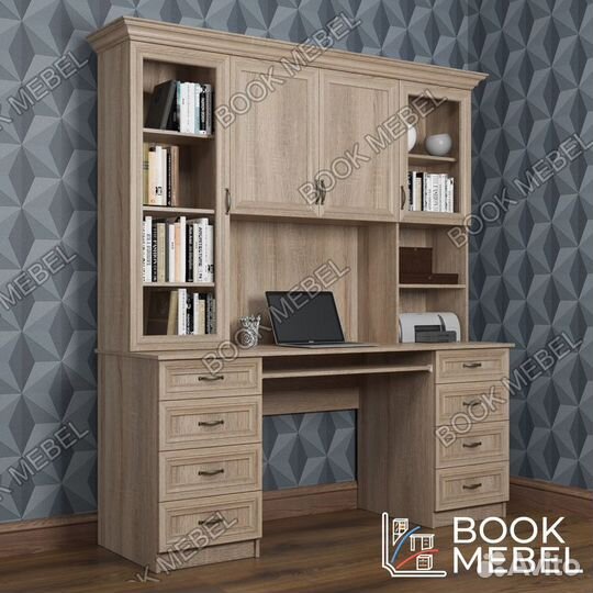 Компьютерный стол в виде Книжного шкафа
