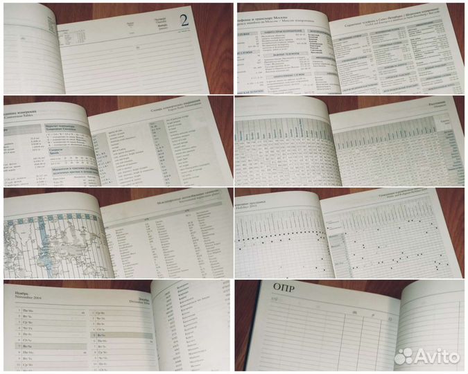 Настольная тетрадь а4 толстая 2025 год