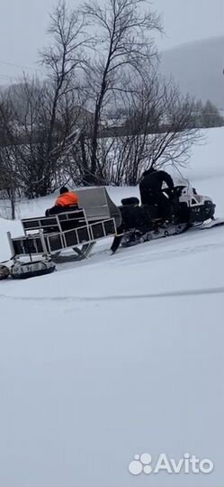 Сани для снегохода пассажирские ванёк 450