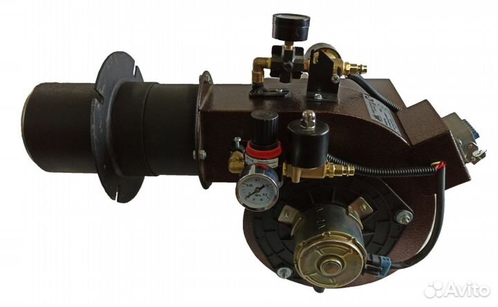 Отопительный котел на отработке с горелкой