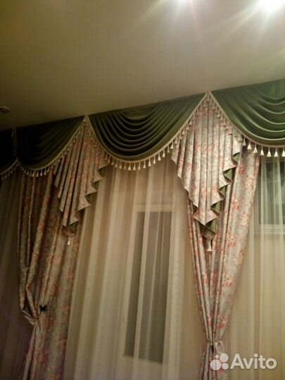 Пошив, навешивание штор