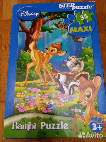 Пазлы детские крупные