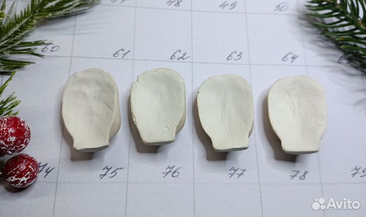 Личико для ватной куклы. (для Галины)