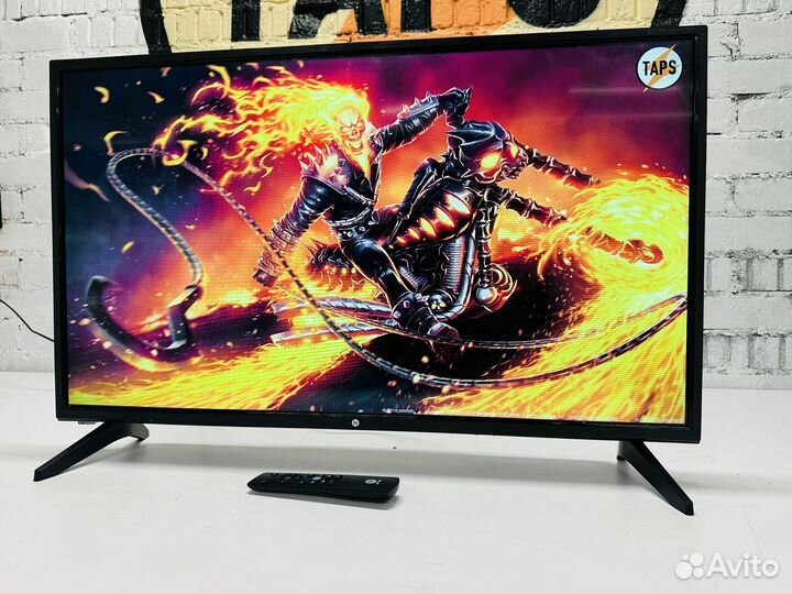 Большой яркий HI 82см SMART TV Full HD