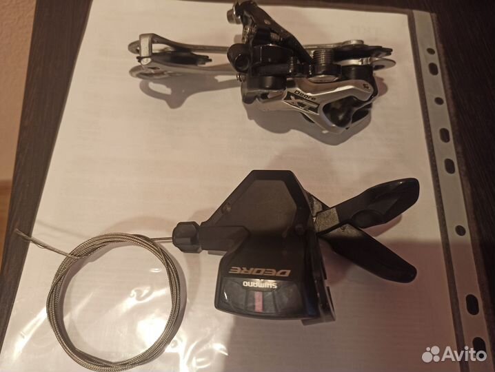 Переключатель скоростей Shimano deore XT