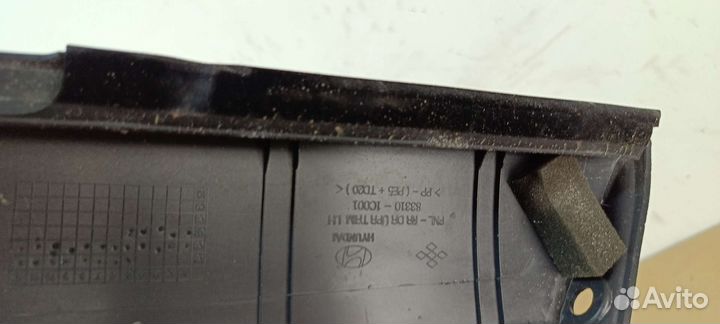 Обшивка Двери Задняя Левая Hyundai Getz 2005-2011