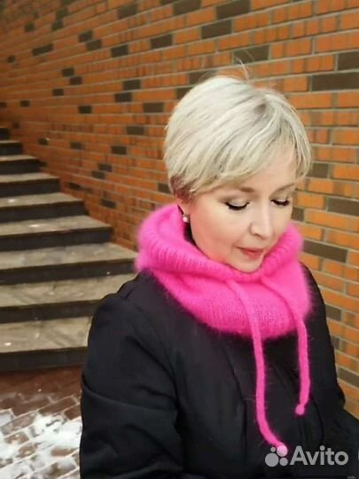 Капор из пуха норки