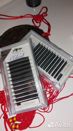 Готовые пучки для наращивания ресниц