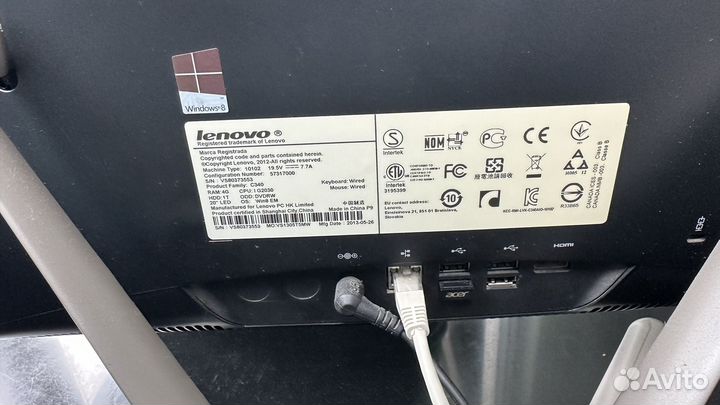 Моноблок lenovo c340