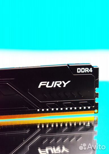 HyperX Fury DDR4 3200 мгц 16 GB