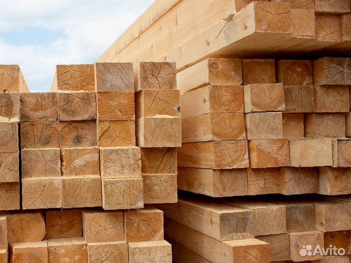 Брус из лиственницы высшего качества