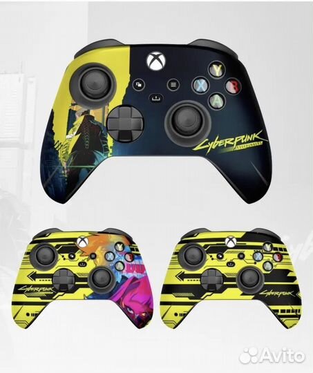 Наклейки на геймпад xbox