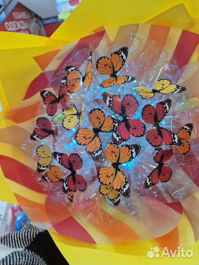Букет из бабочек