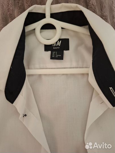 Мужская рубашка белая