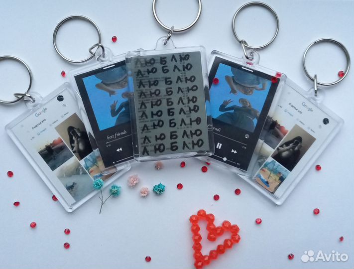 Брелки на заказ с вашим фото