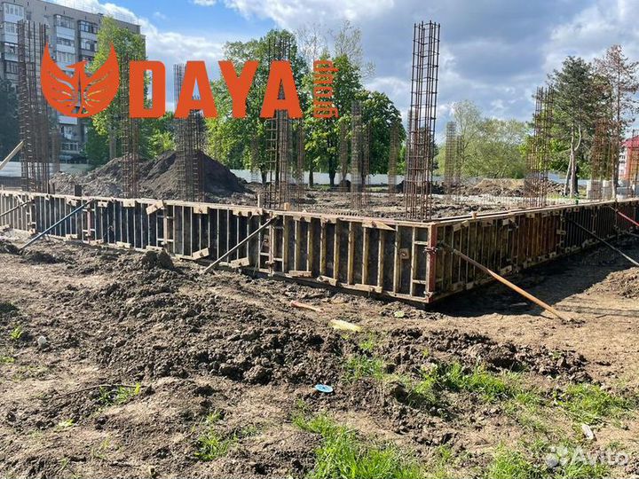 Опалубка для фундамента