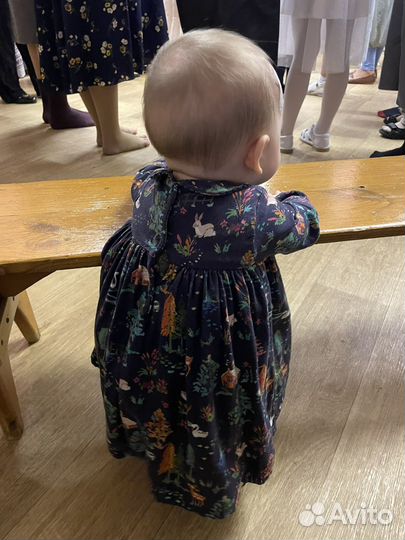 Платье next 6-9 мес
