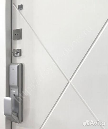 Металлическая дверь с электронным замком