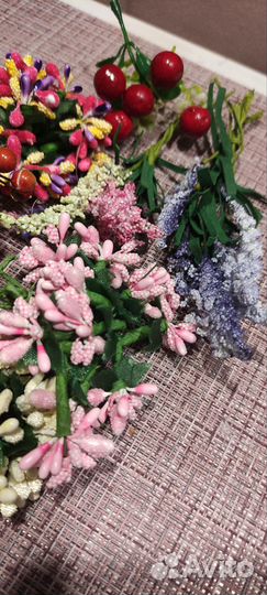 Искусственные цветы для рукоделия