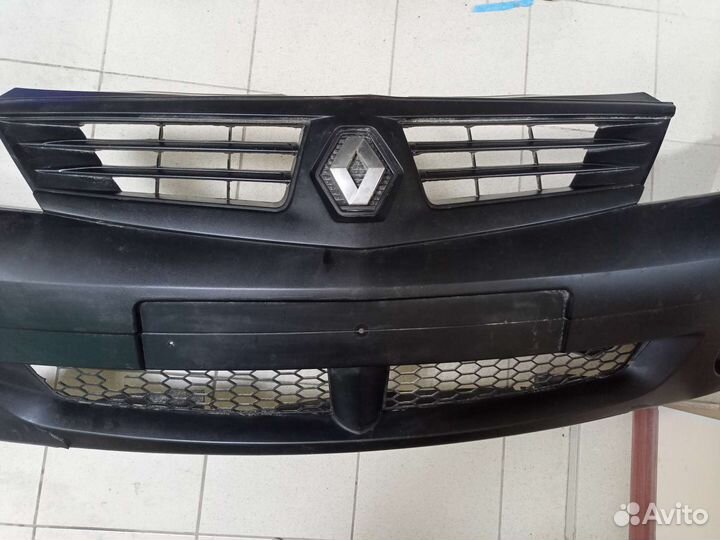 Бампер передний renault logan 1